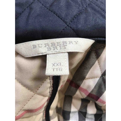 Pre-owned Burberry Navy Jacket