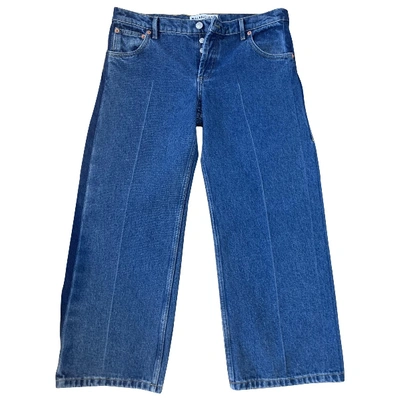 Pre-owned Balenciaga N Denim - Jeans Trousers