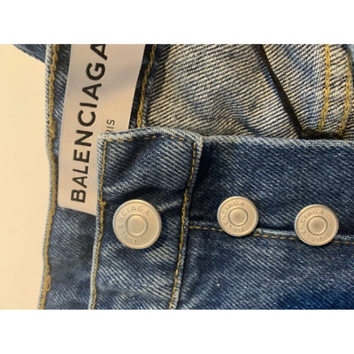 Pre-owned Balenciaga N Denim - Jeans Trousers