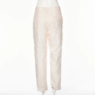 ISABEL MARANT Pre-owned Straight Pants In Pink