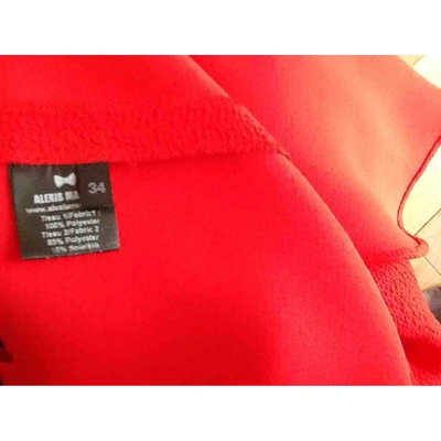 Pre-owned Alexis Mabille Red Dress