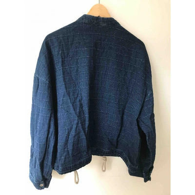 Pre-owned Creatures Of Comfort Blue Cotton Jacket