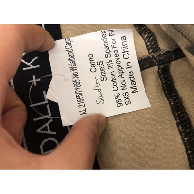 Pre-owned Kendall + Kylie Trousers In Multicolour