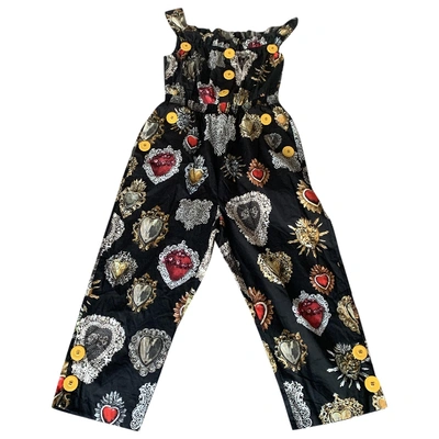 Pre-owned Dolce & Gabbana Multicolour Cotton Jumpsuit