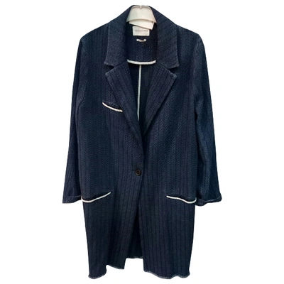 Pre-owned Isabel Marant Étoile Coat In Blue