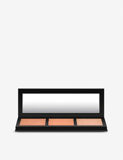 Shop Mac Hyper Real Glow Palette In Shimmy Peach