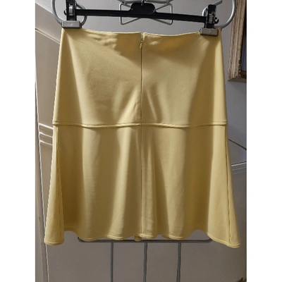 Pre-owned Balenciaga Mid-length Skirt In Yellow