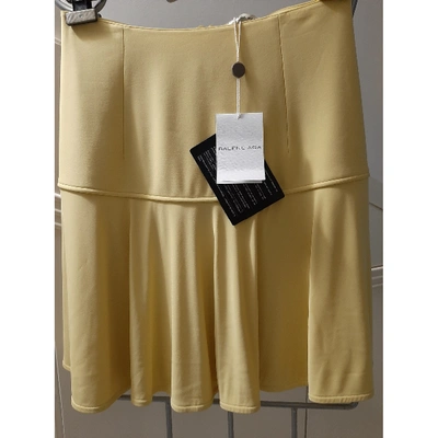 Pre-owned Balenciaga Mid-length Skirt In Yellow
