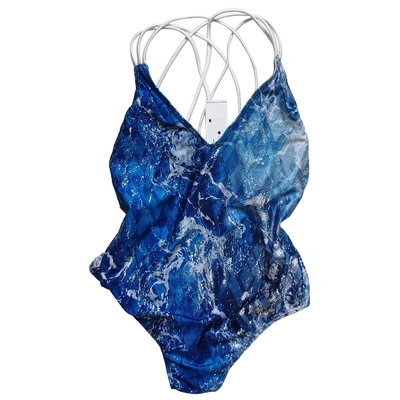 Pre-owned We Are Handsome Blue Swimwear