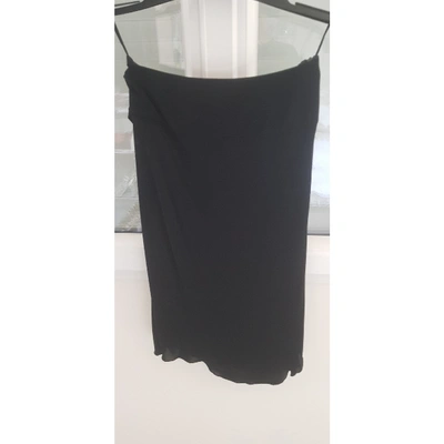 Pre-owned Iceberg Mid-length Skirt In Black