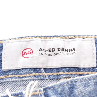 Pre-owned Ag Blue Cotton Jeans