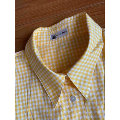 Pre-owned Colombo Shirt In Yellow
