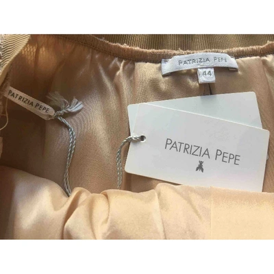 Pre-owned Patrizia Pepe Mini Skirt In Pink