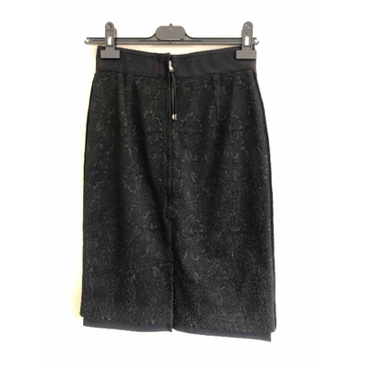 Pre-owned Dolce & Gabbana Mid-length Skirt In Black