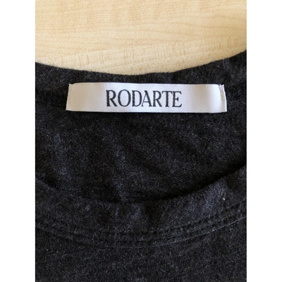 Pre-owned Rodarte Grey Cotton  Top