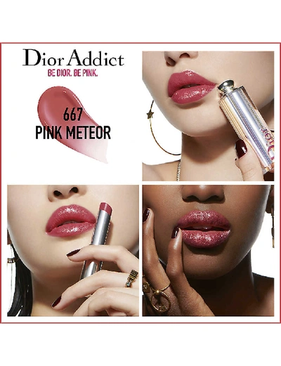 Shop Dior Addict Stellar Shine Lipstick 3.2g In 667