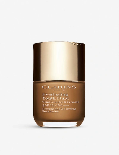 Shop Clarins 118 Everlasting Youth Fluid Foundation 30ml