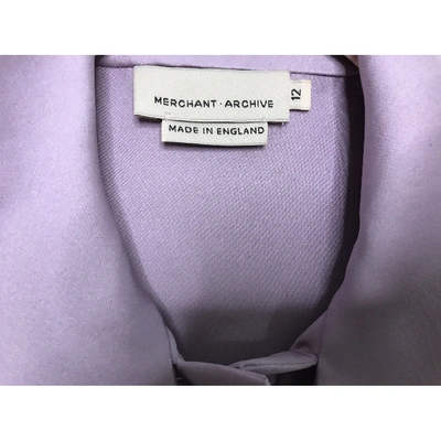 Pre-owned Merchant Archive Polyester Top In Other