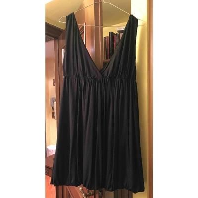 Pre-owned Elisabetta Franchi Black Dress