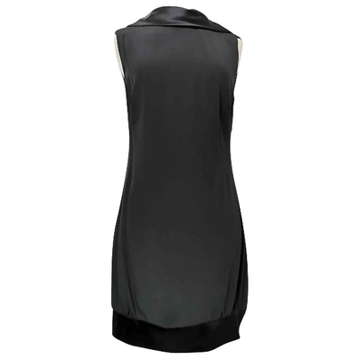 Pre-owned Azzaro Mini Dress In Black