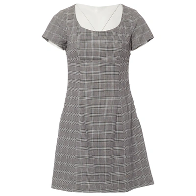 Pre-owned Tommy Hilfiger Mini Dress In Grey