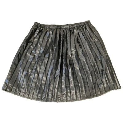 Pre-owned Isabel Marant Étoile Mini Skirt In Silver