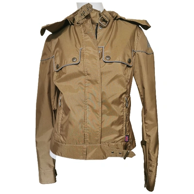 Pre-owned Belstaff Short Vest In Gold