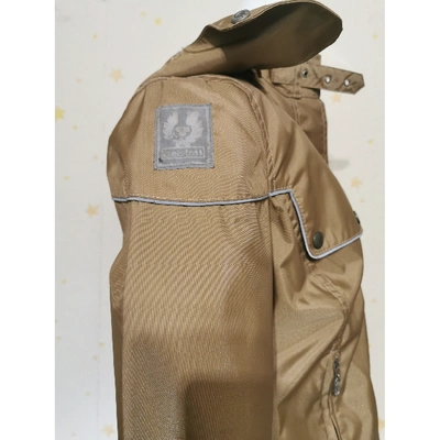 Pre-owned Belstaff Short Vest In Gold