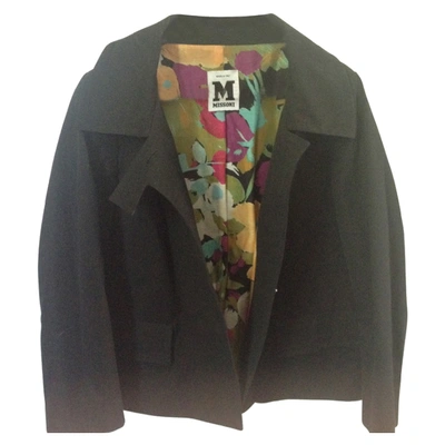 Pre-owned M Missoni Coat In Black