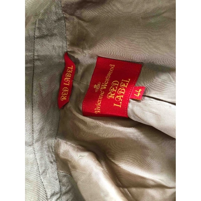Pre-owned Vivienne Westwood Red Label Gold Jacket