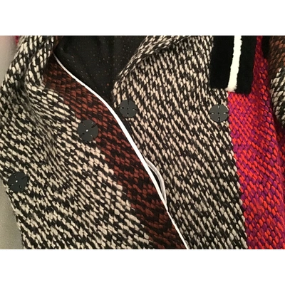 Pre-owned Fendi Multicolour Wool Coat