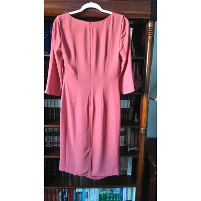 Pre-owned Nicole Farhi Mid-length Dress In Pink