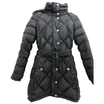 Pre-owned Burberry Black Coat