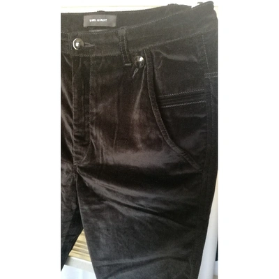 Pre-owned Isabel Marant Black Velvet Trousers