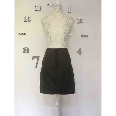 Pre-owned Marni Mini Skirt In Grey