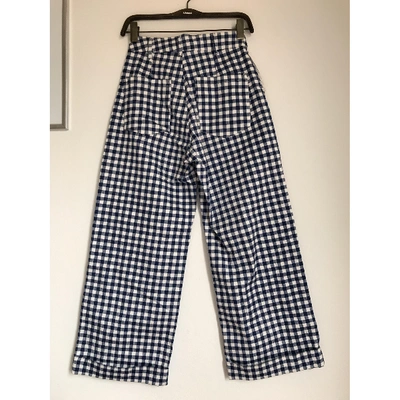 Pre-owned Scotch & Soda Large Pants In Blue
