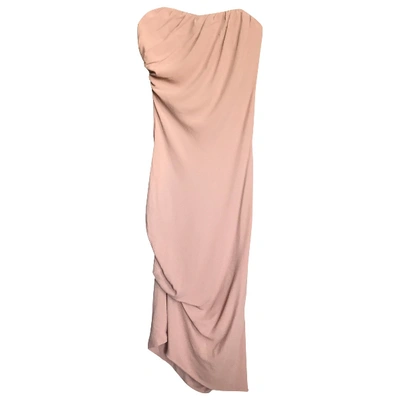 Pre-owned Vivienne Westwood Pink Silk Dress