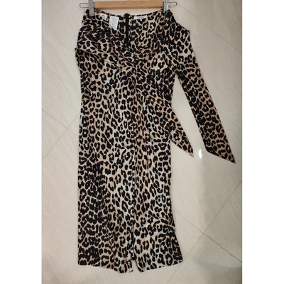 Pre-owned Ganni Fall Winter 2019 Silk Skirt