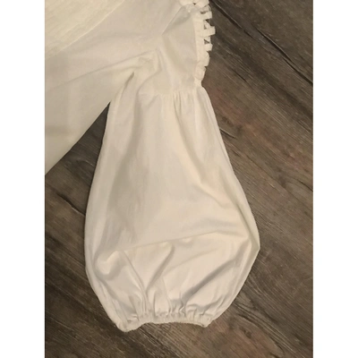 Pre-owned Givenchy White Cotton  Top