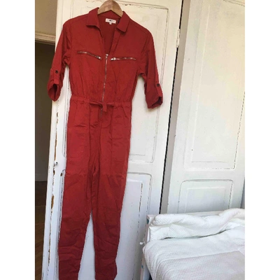 Pre-owned Mkt Studio Red Cotton Jumpsuit