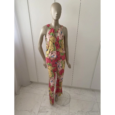 Pre-owned Moschino Cheap And Chic Jumpsuit In Multicolour