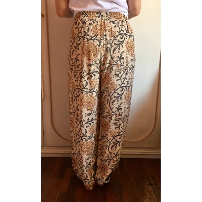 Pre-owned Krizia Large Pants In Multicolour
