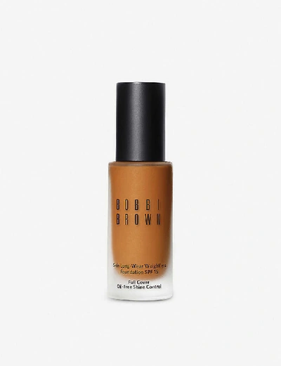 Shop Bobbi Brown Skin Long-wear Weightless Foundation Spf15 30ml In Neutral Golden