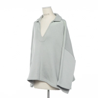 Pre-owned Balenciaga Wool Jersey Top In Grey