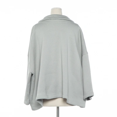 Pre-owned Balenciaga Wool Jersey Top In Grey