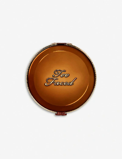 Shop Too Faced Chocolate Soleil Bronzer Travel Size 2.55g In Chocolate Gold
