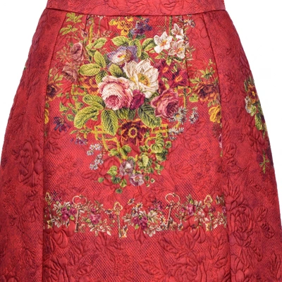 Pre-owned Dolce & Gabbana Red Skirt