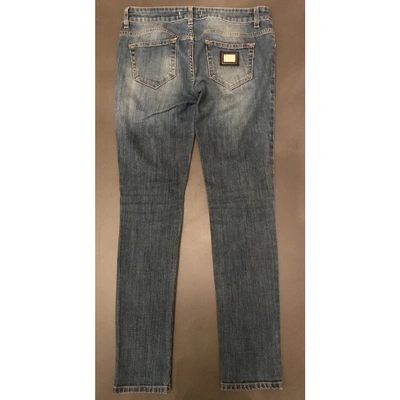 Pre-owned Cesare Paciotti Straight Jeans In Blue