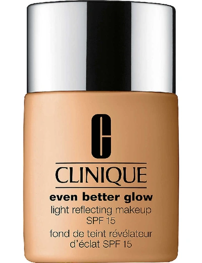 Shop Clinique Even Better Glow Light Reflecting Makeup Spf 15 30ml In Wn 92 Toasted Almond