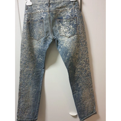 Pre-owned Ermanno Scervino Blue Denim - Jeans Jeans